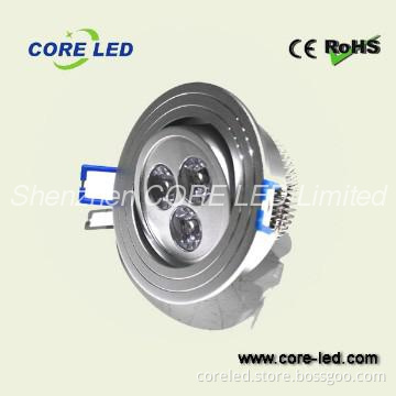 ce rohs high power 3w ceiling lights